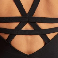 Seafolly Ladies Seafolly Collective Deep V One Piece - Black -Seafolly shop 10634 942 Black 5