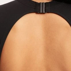 Seafolly Ladies Seafolly Collective Cap Sleeve One Piece - Black -Seafolly shop 10710 942 Black 6