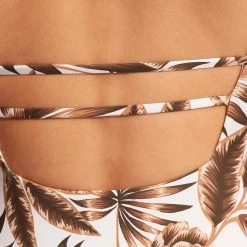 Seafolly Ladies Island In The Sun Square Neck One Piece - Ecru -Seafolly shop 10880 946 Ecru 4