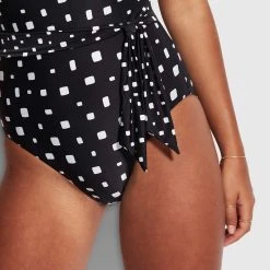 Seafolly Ladies Soft Spot DD Maillot - Black -Seafolly shop 11000DD896 Black 5