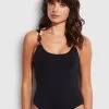 Seafolly Ladies Belize Scoop Back One Piece - Black -Seafolly shop 11034 927 Black 1