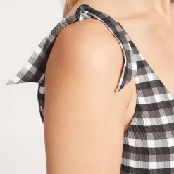 Seafolly Ladies Portofino V Neck One Piece - Black -Seafolly shop 11041 939 Black 5