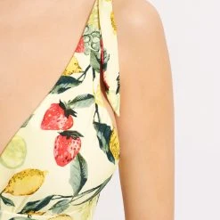 Seafolly Ladies Lemoncello V Neck One Piece - Lemoncello -Seafolly shop 11041 945 Lemoncello 5