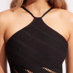 Seafolly Ladies Marrakesh DD High Neck One Piece - Black -Seafolly shop 11084DD911 Black 6