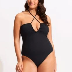 Seafolly Ladies Sea Dive Bandeau One Piece