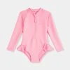 Seafolly Girls Girls Essentials Long Sleeve Paddles- Blossom 1 Seafolly Girls Girls Essentials Long Sleeve Paddles- Blossom -Seafolly shop 15636T 263 Blossom 1