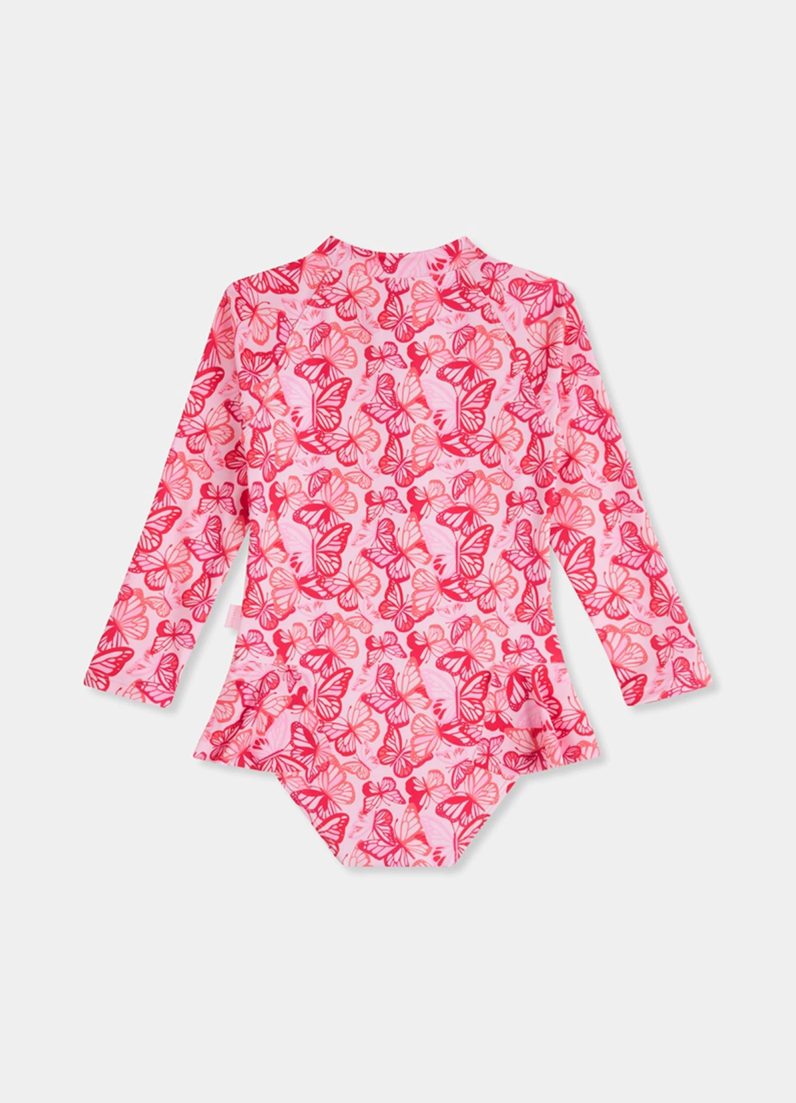 Seafolly Girls Poolside Girls Fluted Leg Paddlesuit - Butterfly 4 Seafolly Girls Poolside Girls Fluted Leg Paddlesuit - Butterfly - Image 2