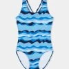 Seafolly Girls Poolside Girls Crossover Back One Piece - Poolside 1 Seafolly Girls Poolside Girls Crossover Back One Piece - Poolside -Seafolly shop 15703 264 Poolside 1