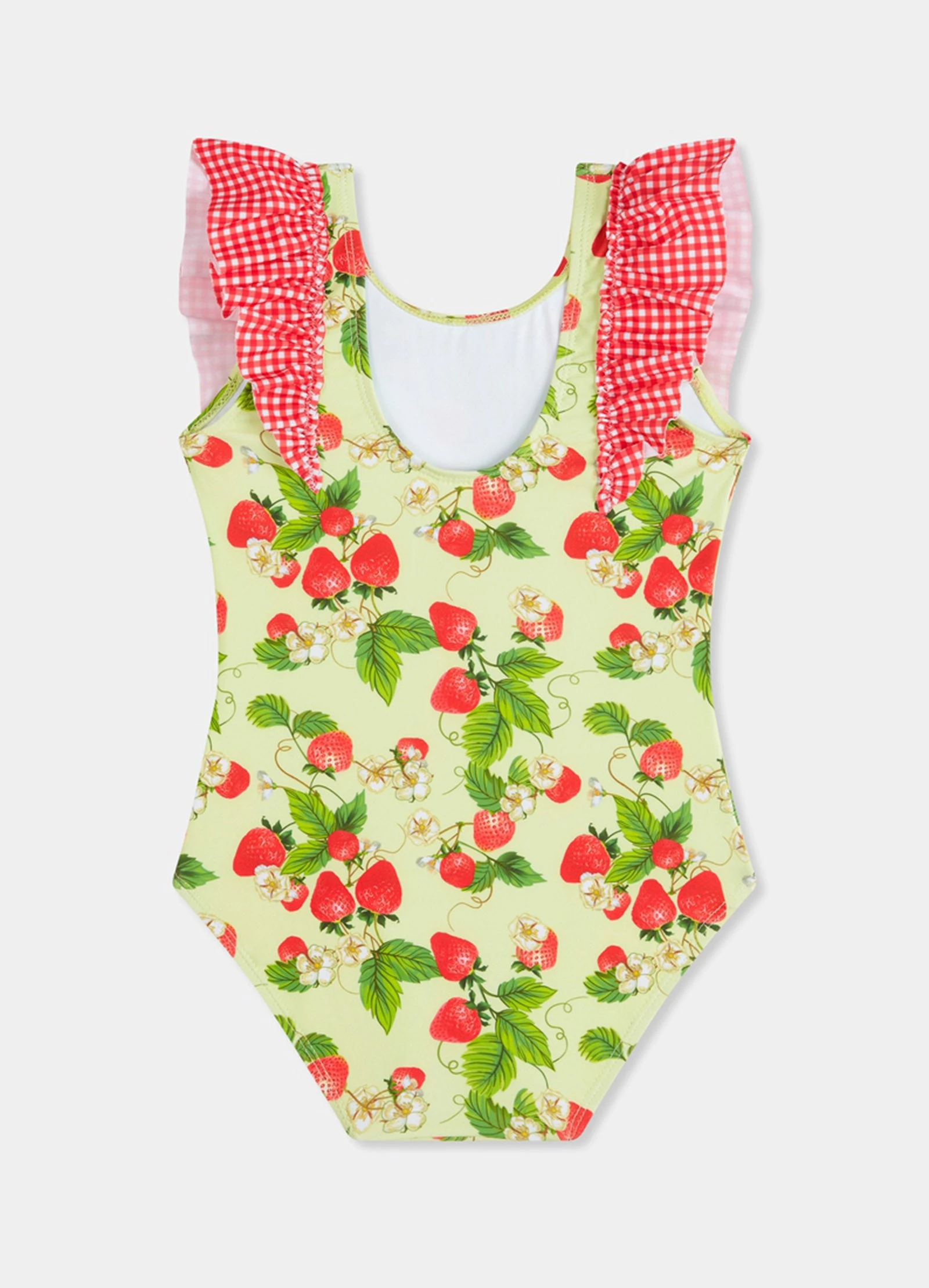 Seafolly Girls Girls Vertical Ruffle One Piece - Sundae 5 Seafolly Girls Girls Vertical Ruffle One Piece - Sundae - Image 3