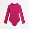 Seafolly Girls Summer Essential Girls Panelled Paddlesuit - Deep Pink 1 Seafolly Girls Summer Essential Girls Panelled Paddlesuit - Deep Pink -Seafolly shop 15712 258 DeepPink 1