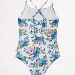 Seafolly Girls Girls Vanuatu Lattice Back One Piece- Vanuatu -Seafolly shop 15751 Vanuatu 3