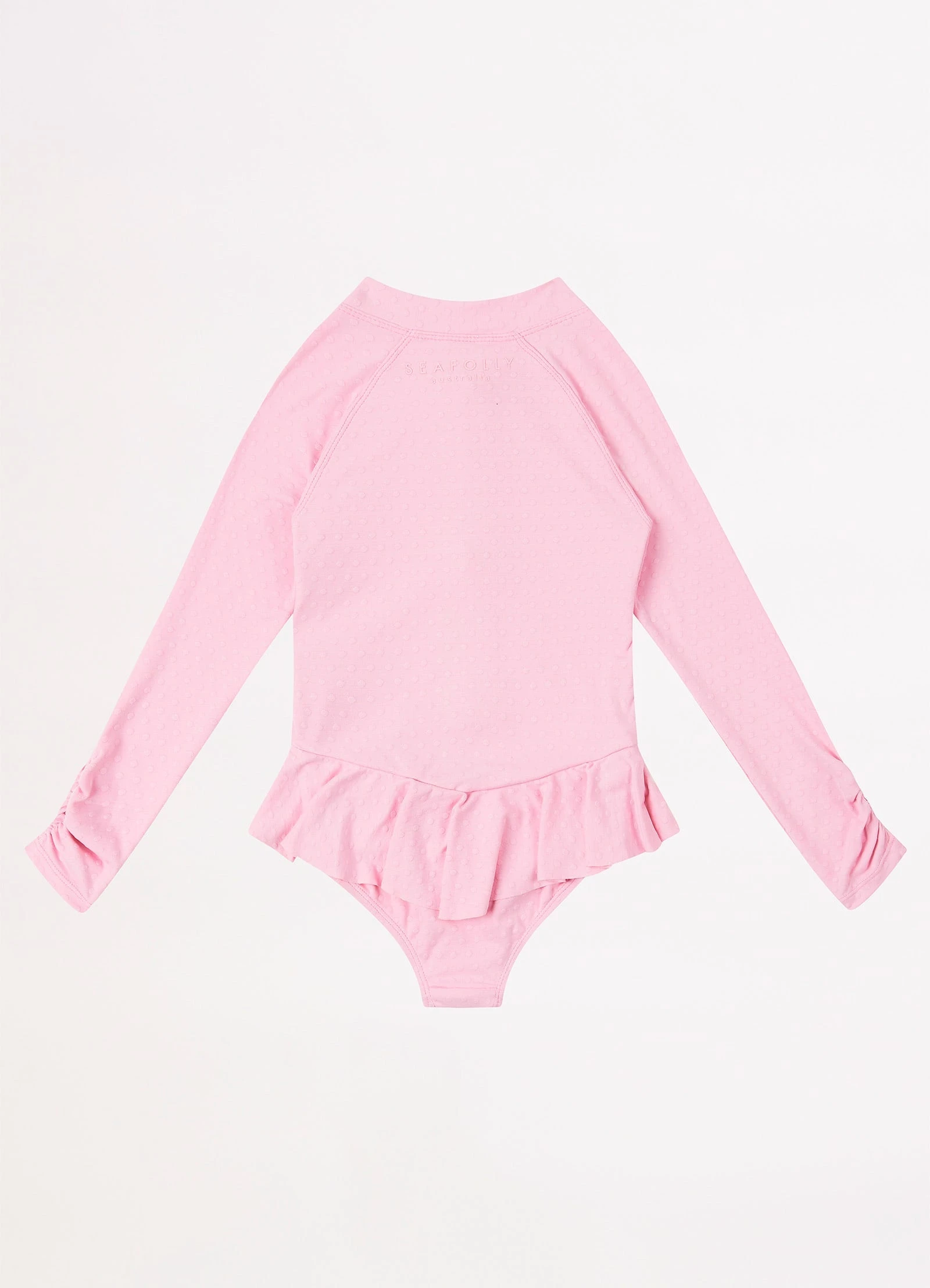 Seafolly Girls Girls Summer Essential Tie Side Paddlesuit- Sweet Lilac 5 Seafolly Girls Girls Summer Essential Tie Side Paddlesuit- Sweet Lilac - Image 3