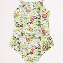 Seafolly Girls Girls Coast To Coast Halter Neck One- Lime Coast 9 Seafolly Girls Girls Coast To Coast Halter Neck One- Lime Coast -Seafolly shop 15804T LimeCoast 4