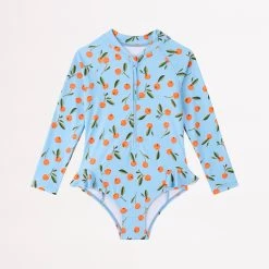 Seafolly Girls On Vacation Girls Paddlesuit - Blue Crush 7 Seafolly Girls On Vacation Girls Paddlesuit - Blue Crush -Seafolly shop 15813T BlueCrush 2