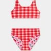 Seafolly Girls Girls Reversible Bikini - Cherry Check 1 Seafolly Girls Girls Reversible Bikini - Cherry Check -Seafolly shop 27170 260 CherryChec 1