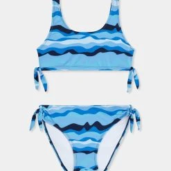 Seafolly Girls Poolside Girls Tie Side Bikini - Poolside