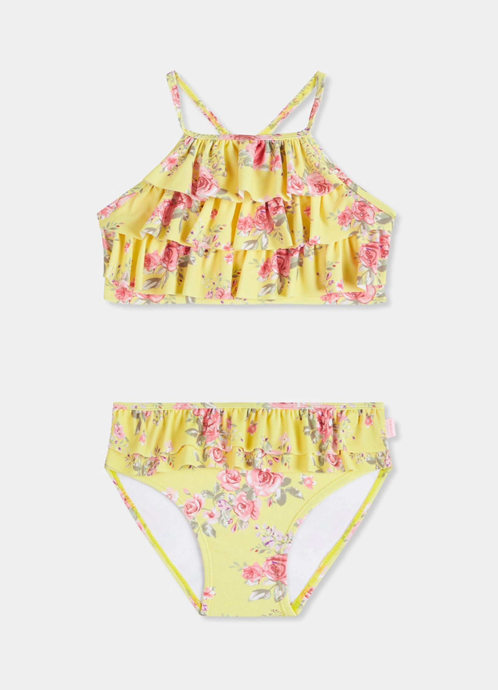 Seafolly Girls Paradise Garden Girls Multi Ruffle Bikini - Floral 4 Seafolly Girls Paradise Garden Girls Multi Ruffle Bikini - Floral - Image 2