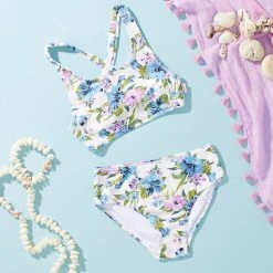 Seafolly Girls Girls Vanuatu Tie Back Bikini- Vanuatu