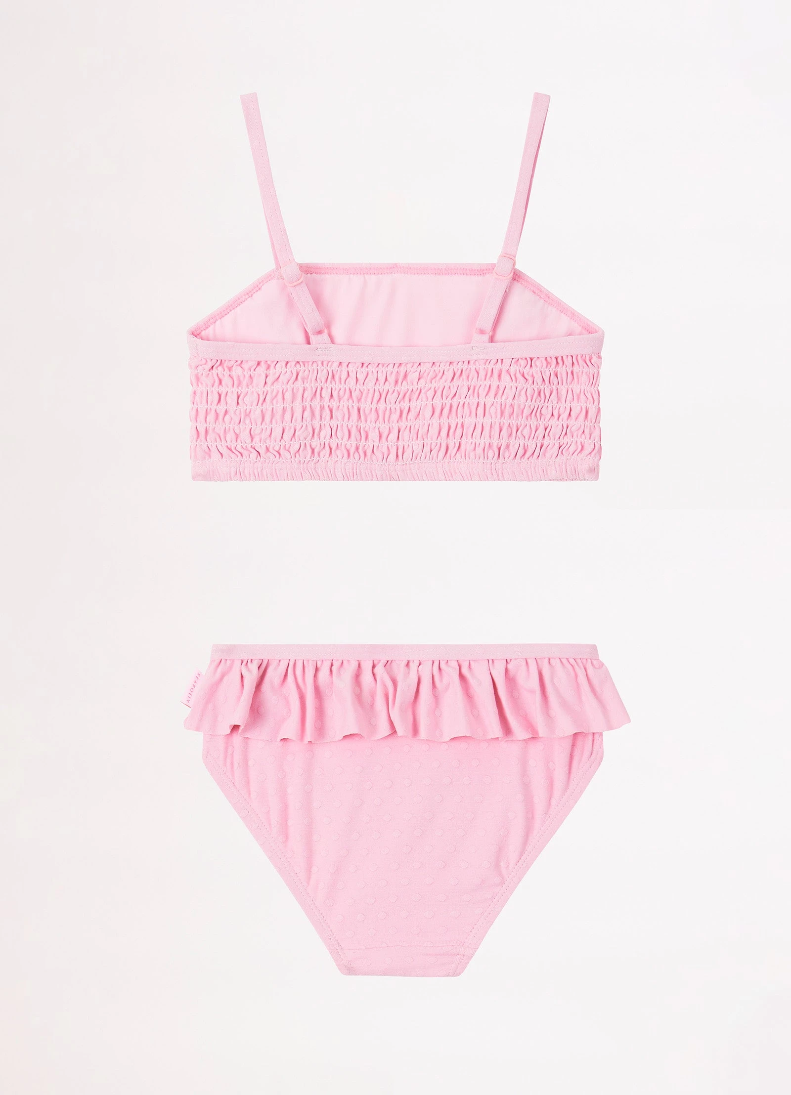 Seafolly Girls Girls Summer Essential Square Neck Bikini- Sweet Lilac 5 Seafolly Girls Girls Summer Essential Square Neck Bikini- Sweet Lilac - Image 3