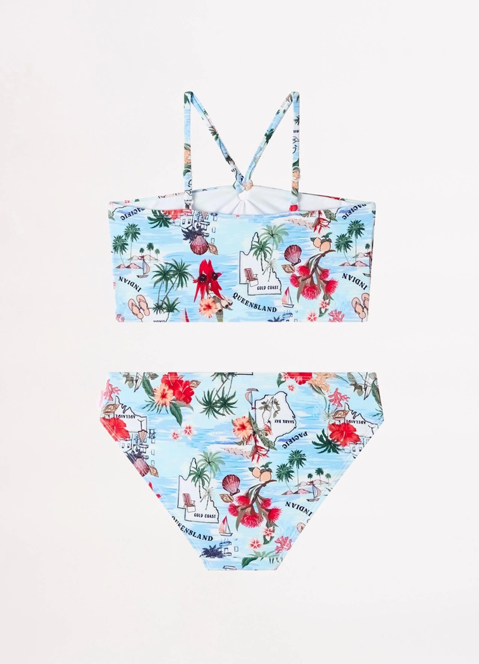 Seafolly Girls Girls Summer Vacay 3Pc Set- Summer Vaca 6 Seafolly Girls Girls Summer Vacay 3Pc Set- Summer Vaca - Image 4