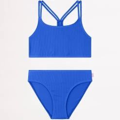 Seafolly Girls Essential Girls Multi Strap Bikini - Royal -Seafolly shop 27240 Royal 2