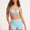 Seafolly Ladies Havana Bustier Bra - Powder Blue 2 Seafolly Ladies Havana Bustier Bra - Powder Blue -Seafolly shop 30059 815 PowderBlue 3