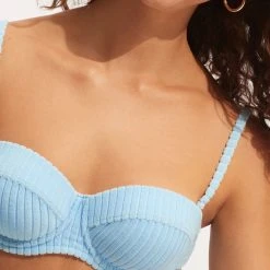 Seafolly Ladies Havana Bustier Bra - Powder Blue -Seafolly shop 30059 815 PowderBlue 7