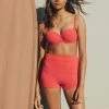 Seafolly Ladies Havana Bustier Bra - Sun Kissed Coral 1 Seafolly Ladies Havana Bustier Bra - Sun Kissed Coral -Seafolly shop 30059 815 SunKisdCrl 1