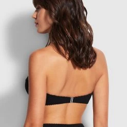 Seafolly Ladies Riviera Bustier Bra - Black -Seafolly shop 30059 929 Black 4