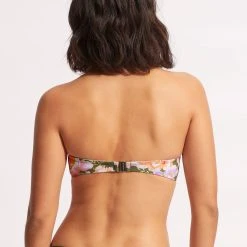Seafolly Ladies Paradise Garden Bustier Bandeau - Avocado -Seafolly shop 30574 960 Avocado 4