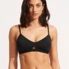 Seafolly Ladies Seafolly Collective Hybrid Bralette -Seafolly shop 30580 942 Black 2