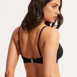 Seafolly Ladies Seafolly Collective Hybrid Bralette 12 Seafolly Ladies Seafolly Collective Hybrid Bralette -Seafolly shop 30580 942 Black 4