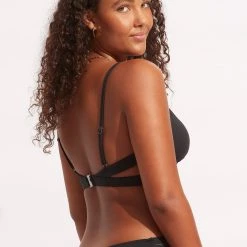 Seafolly Ladies Seafolly Collective Hybrid Bralette 17 Seafolly Ladies Seafolly Collective Hybrid Bralette -Seafolly shop 30580 942 Black 9