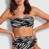 Seafolly Ladies Skin Deep Bustier Bandeau- Black -Seafolly shop 30877 940 Black 1