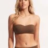 Seafolly Ladies Seafolly Collective Bustier Bandeau - Tiramisu 2 Seafolly Ladies Seafolly Collective Bustier Bandeau - Tiramisu -Seafolly shop 30877 942 Tiramisu 1