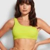Seafolly Ladies Sea Dive One Shoulder Top -Seafolly shop 31018 861 Wild 20Lime 1