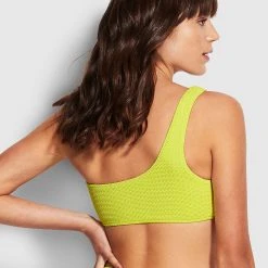 Seafolly Ladies Sea Dive One Shoulder Top -Seafolly shop 31018 861 Wild 20Lime 3