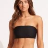 Seafolly Ladies Essentials Tube Top - Black