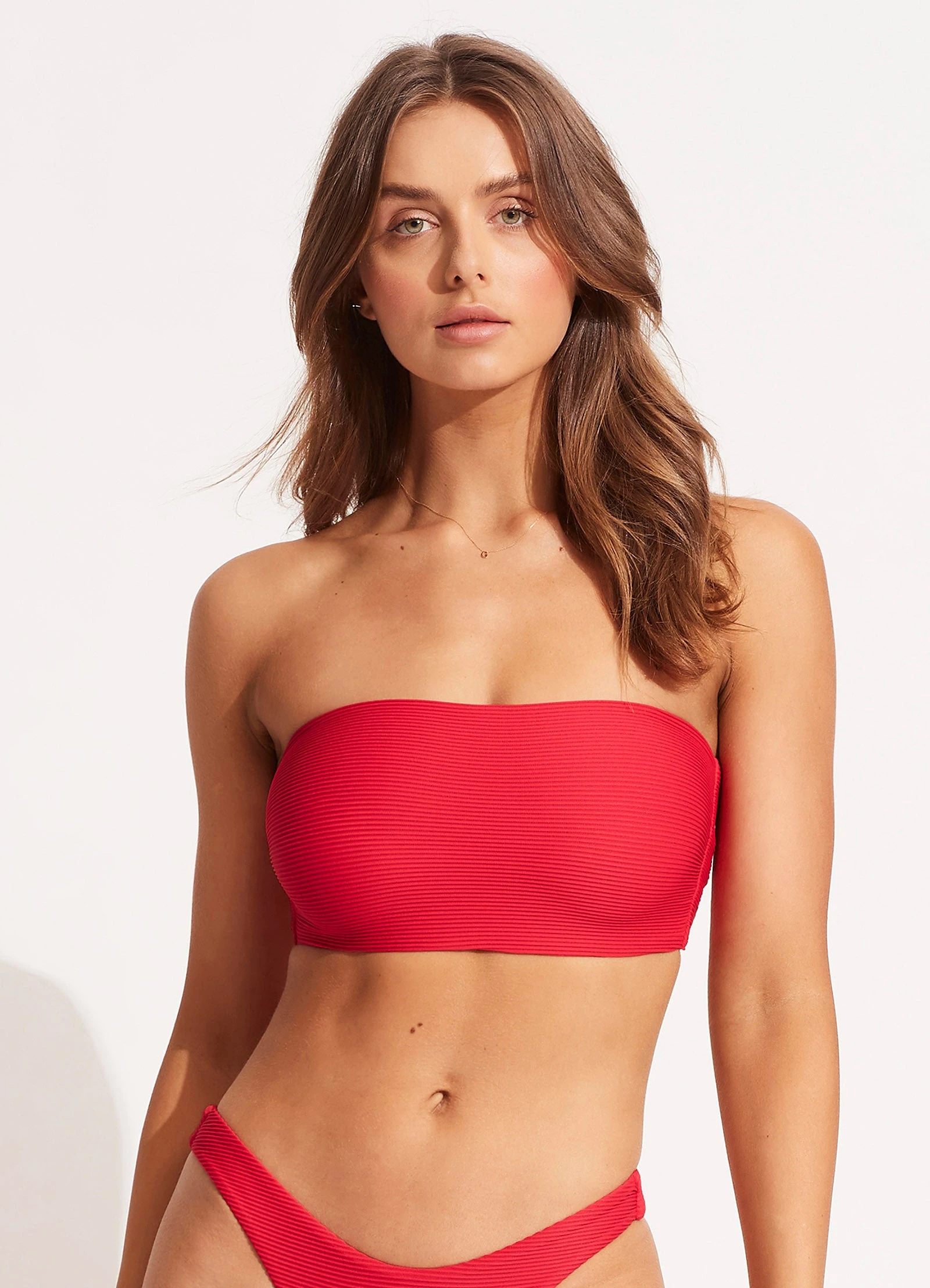 Seafolly Ladies Essentials Tube Top - Chilli 3 Seafolly Ladies Essentials Tube Top - Chilli