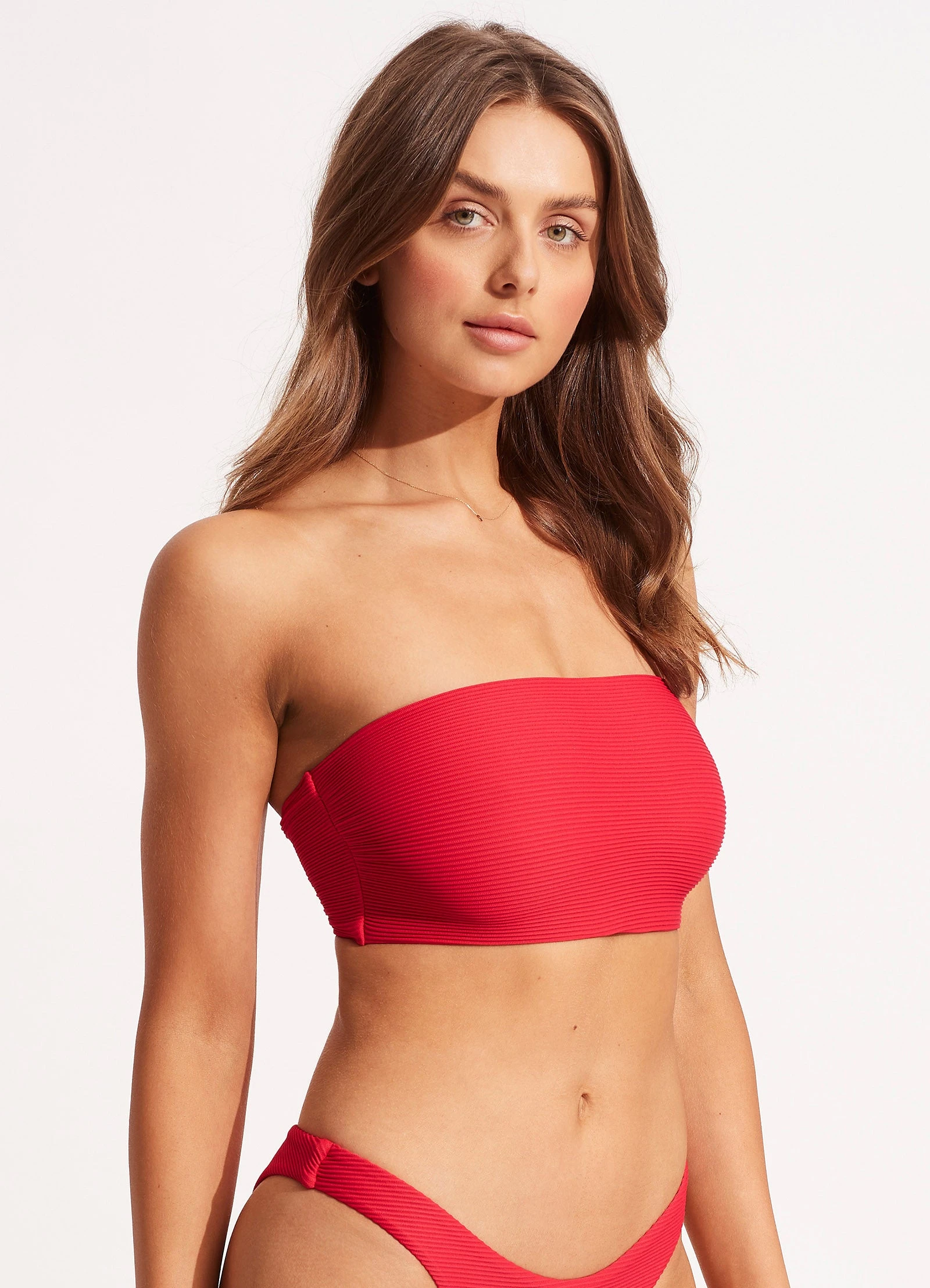 Seafolly Ladies Essentials Tube Top - Chilli 4 Seafolly Ladies Essentials Tube Top - Chilli - Image 2