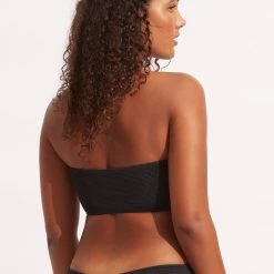 Seafolly Ladies Sea Dive Tube Top -Seafolly shop 31034 861 Black 9