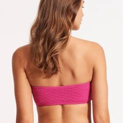 Seafolly Ladies Sea Dive Tube Top -Seafolly shop 31034 861 FuchsiaRos 4
