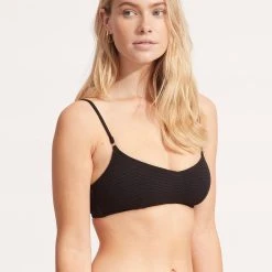 Seafolly Ladies Sea Dive Bralette -Seafolly shop 31173 861 Black 3