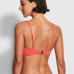 Seafolly Ladies Sea Dive Bralette 10 Seafolly Ladies Sea Dive Bralette -Seafolly shop 31173 861 FiestCoral 4