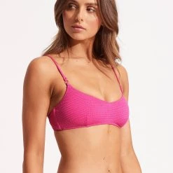 Seafolly Ladies Sea Dive Bralette -Seafolly shop 31173 861 FuchsiaRos 3