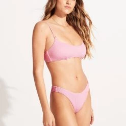 Seafolly Ladies Sea Dive Bralette - Parfait Pink -Seafolly shop 31173 861 ParfaitPnk 5