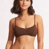 Seafolly Ladies Sea Dive Bralette -Seafolly shop 31173 861 Tiramisu 1