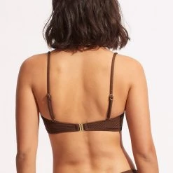 Seafolly Ladies Sea Dive Bralette -Seafolly shop 31173 861 Tiramisu 4