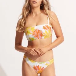 Seafolly Ladies Palm Springs DD Tank Bra - Lime Light -Seafolly shop 31206DD703 Limelight 4