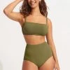 Seafolly Ladies Sea Dive DD Tank Bra 2 Seafolly Ladies Sea Dive DD Tank Bra -Seafolly shop 31206DD861 Khaki 3